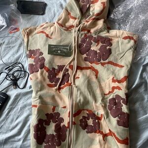 Camouflage Zip-Up Hoodie